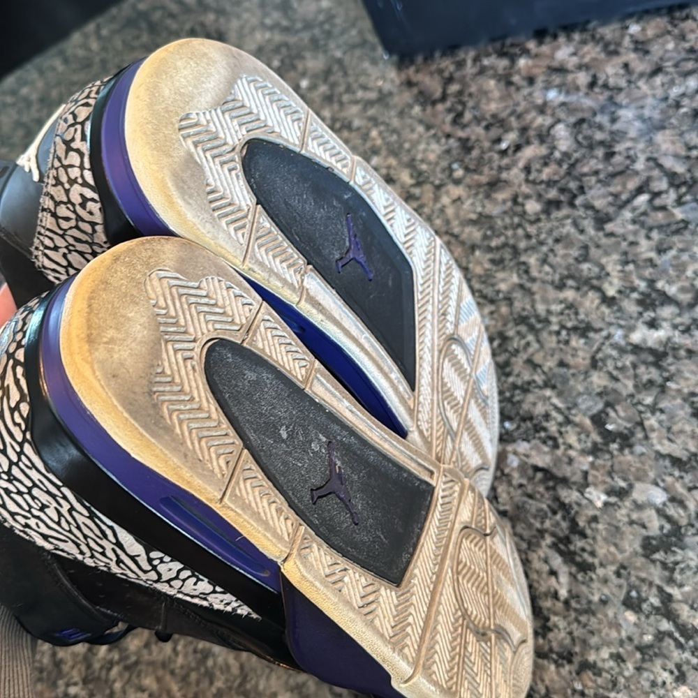 Air Jordan son of mars grape ice Black and Purple Sneakers vintage 11 - Picture 9 of 13